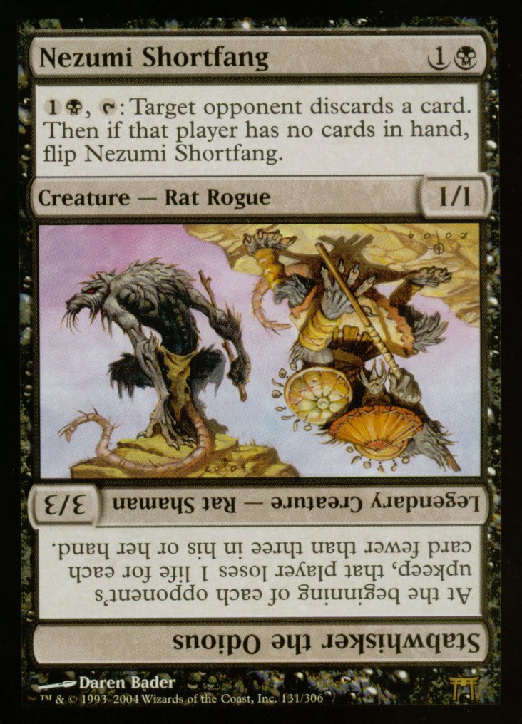 Nezumi Shortfang (Champions of Kamigawa) Medium Play