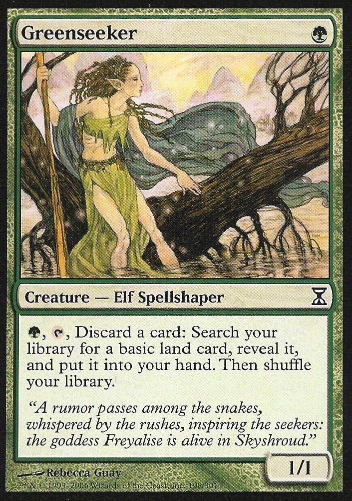 Greenseeker (Time Spiral) Medium Play