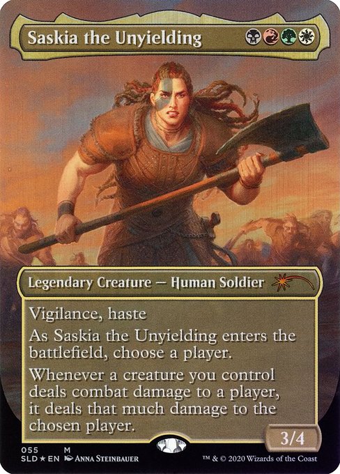 Saskia the Unyielding (Secret Lair) Near Mint Foil