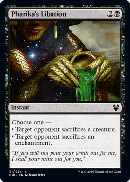 Pharika's Libation (Theros Beyond Death) Light Play Foil