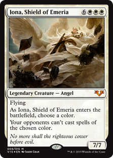 Iona, Shield of Emeria (From the Vault: Angels) Medium Play Foil