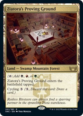 Ziatora's Proving Ground (Streets of New Capenna) Near Mint Foil
