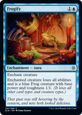 Frogify (Throne of Eldraine) Near Mint