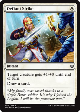 Defiant Strike (War of the Spark) Near Mint