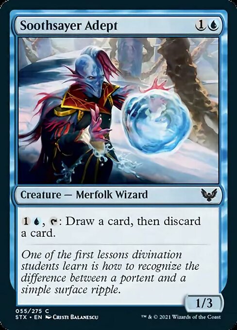 Soothsayer Adept (Strixhaven) Near Mint Foil