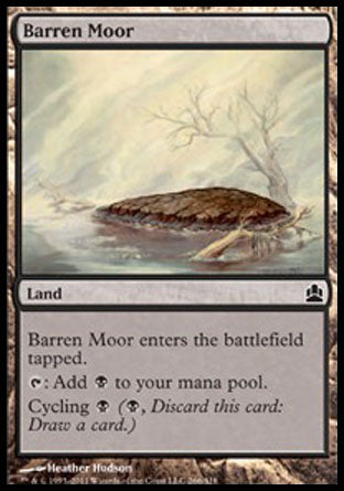 Barren Moor (Commander) Light Play
