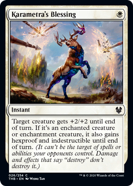 Karametra's Blessing (Theros Beyond Death) Near Mint