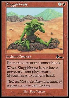 Sluggishness (Urza's Legacy) Near Mint Foil