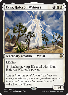 Evra, Halcyon Witness (Dominaria) Medium Play