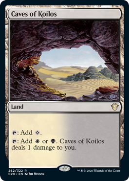 Caves of Koilos (Commander 2020 Ikoria) Near Mint