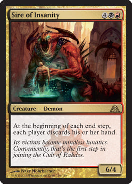 Sire of Insanity (Dragon's Maze) Light Play Foil