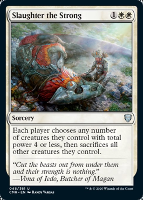 Slaughter the Strong (Commander Legends) Near Mint