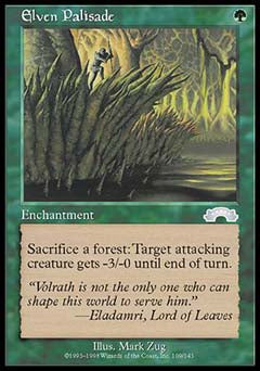 Elven Palisade (Exodus) Medium Play