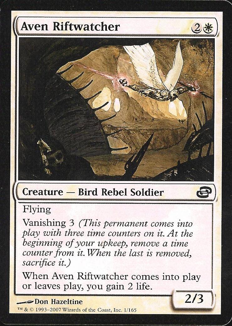 Aven Riftwatcher (Planar Chaos) Medium Play