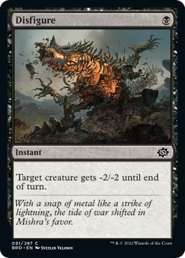 Disfigure (The Brothers' War) Near Mint