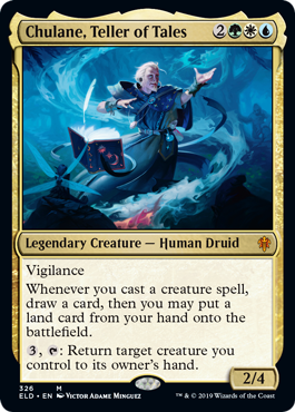 Chulane, Teller of Tales (Throne of Eldraine) Near Mint Foil