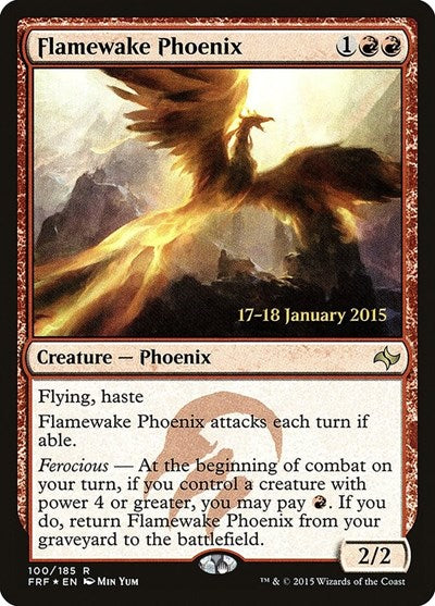 Flamewake Phoenix (Promos: Prerelease Cards) Light Play Foil