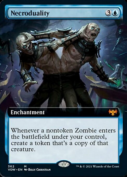 Necroduality (Extended Art) (Innistrad: Crimson Vow) Near Mint