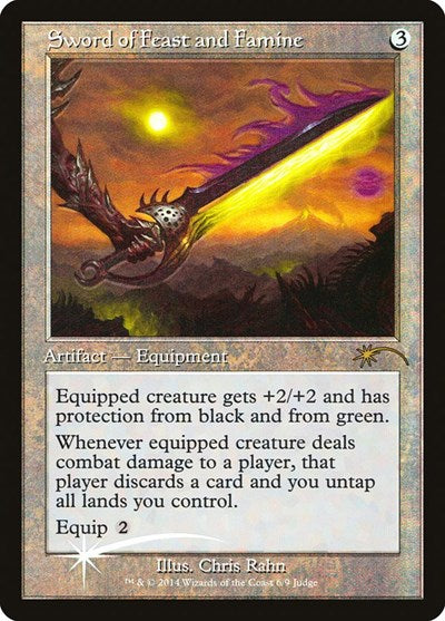 Sword of Feast and Famine (Promos: Judge) Near Mint Foil