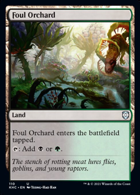 Foul Orchard (Commander 2021 Kaldheim) Near Mint