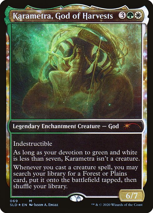 Karametra God of Harvests (Secret Lair) Near Mint Foil