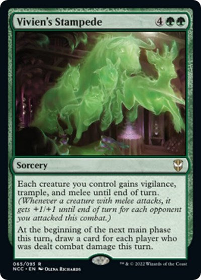 Vivien's Stampede (Commander: Streets of New Capenna) Near Mint