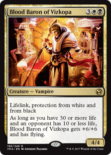 Blood Baron of Vizkopa (Iconic Masters) Light Play