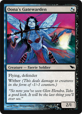 Oona's Gatewarden (Shadowmoor) Medium Play