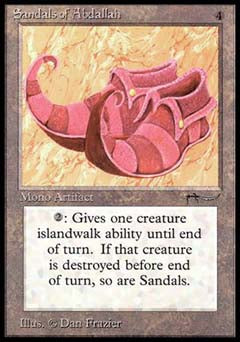 Sandals of Abdallah (Arabian Nights) Heavy Play