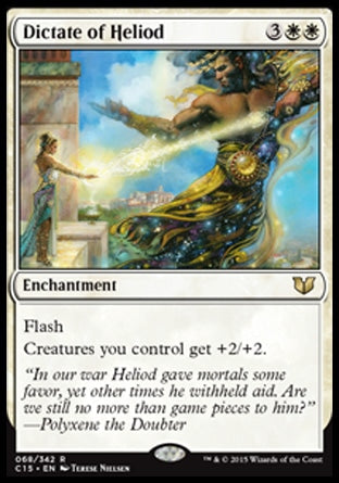 Dictate of Heliod (Commander 2015) Medium Play