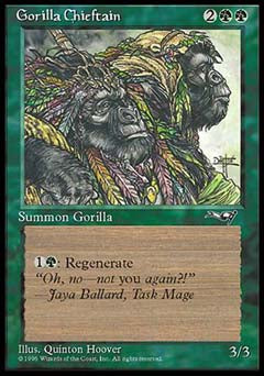 Gorilla Chieftain (2) (Alliances) Medium Play