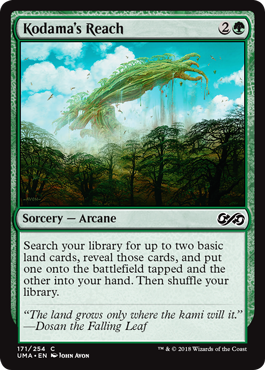 Kodama's Reach (Ultimate Masters) Near Mint Foil