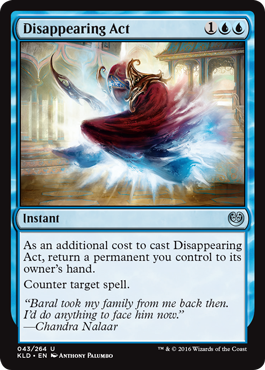 Disappearing Act (Kaladesh) Near Mint