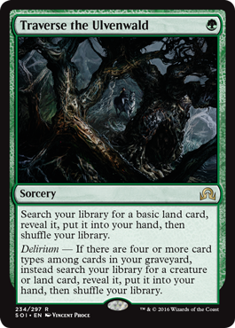 Traverse the Ulvenwald (Shadows Over Innistrad) Near Mint