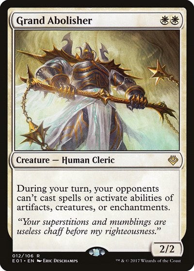 Grand Abolisher (Archenemy: Nicol Bolas) Near Mint