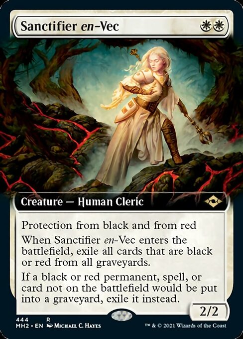 Sanctifier en-Vec (Extended Art) (Modern Horizons 2) Near Mint Foil