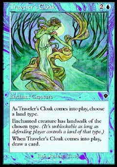 Traveler's Cloak (Invasion) Light Play