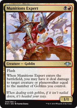 Munitions Expert (Modern Horizons) Near Mint Foil