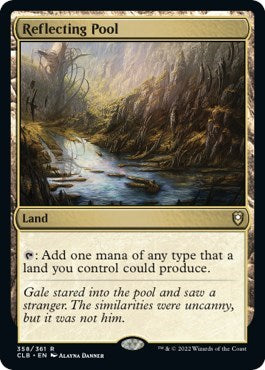 Reflecting Pool (Commander Legends: Battle for Baldur's Gate) Near Mint Foil