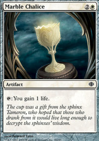 Marble Chalice (Shards of Alara) Heavy Play