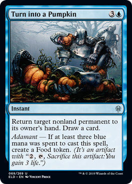 Turn into a Pumpkin (Throne of Eldraine) Near Mint