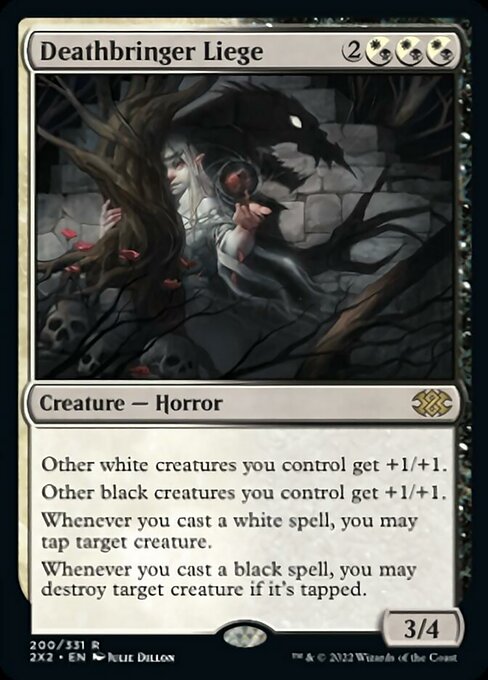 Deathbringer Liege (Double Masters 2022) Light Play