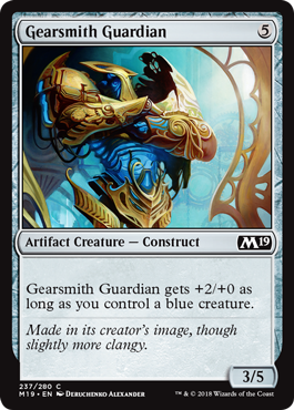Gearsmith Guardian (Magic 2019 Core Set) Medium Play