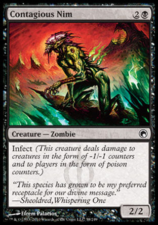 Contagious Nim (Scars of Mirrodin) Near Mint