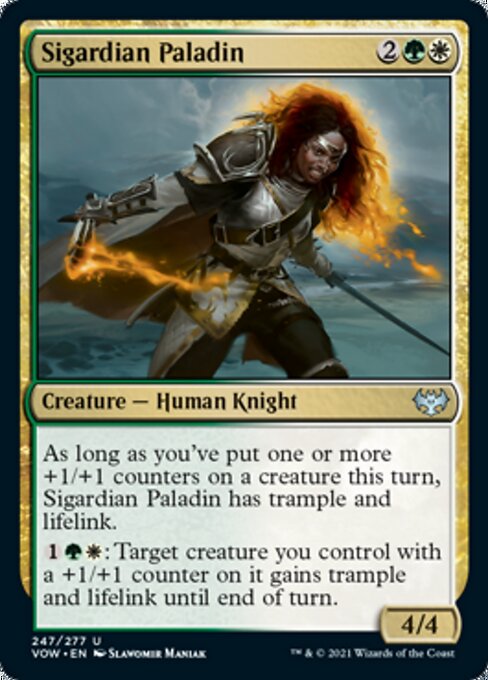 Sigardian Paladin (Innistrad: Crimson Vow) Near Mint