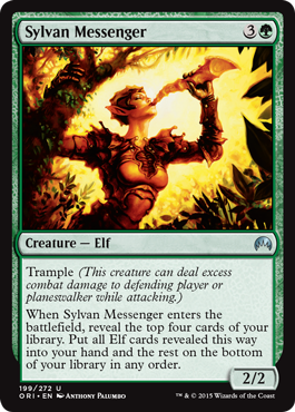 Sylvan Messenger (Magic Origins) Medium Play