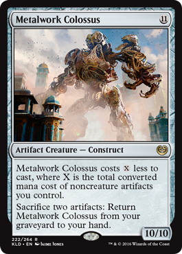 Metalwork Colossus (Kaladesh) Medium Play