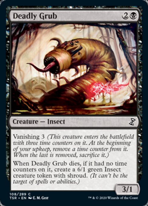 Deadly Grub (Time Spiral Remastered) Near Mint