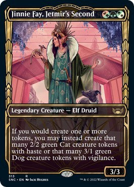 Jinnie Fay, Jetmir's Second (Showcase) (Streets of New Capenna) Near Mint Foil