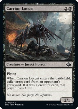 Carrion Locust (The Brothers' War) Near Mint Foil